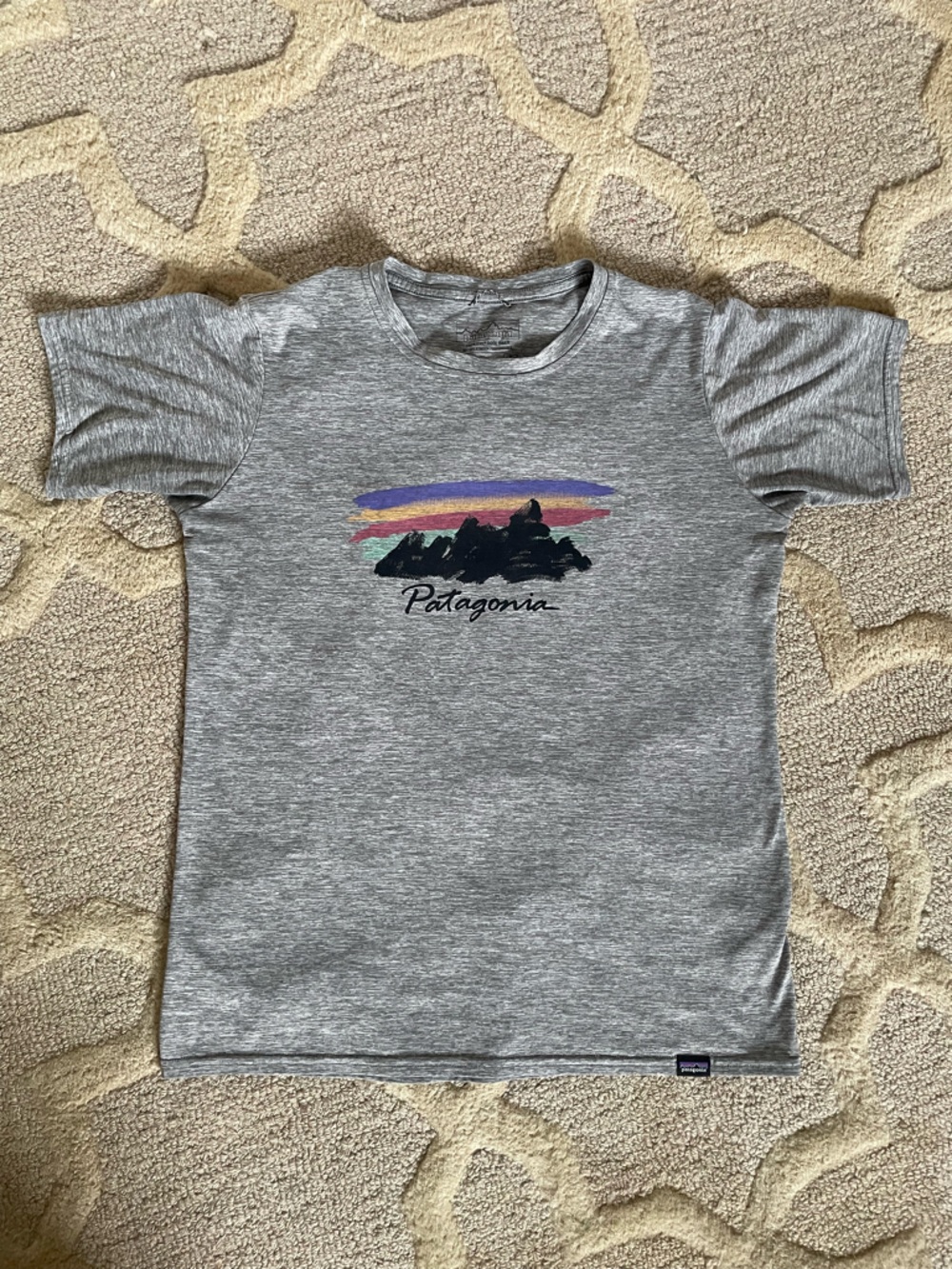 Patagonia Heather Gray Capilene Cool Daily Tee 50+ UPF
Size S